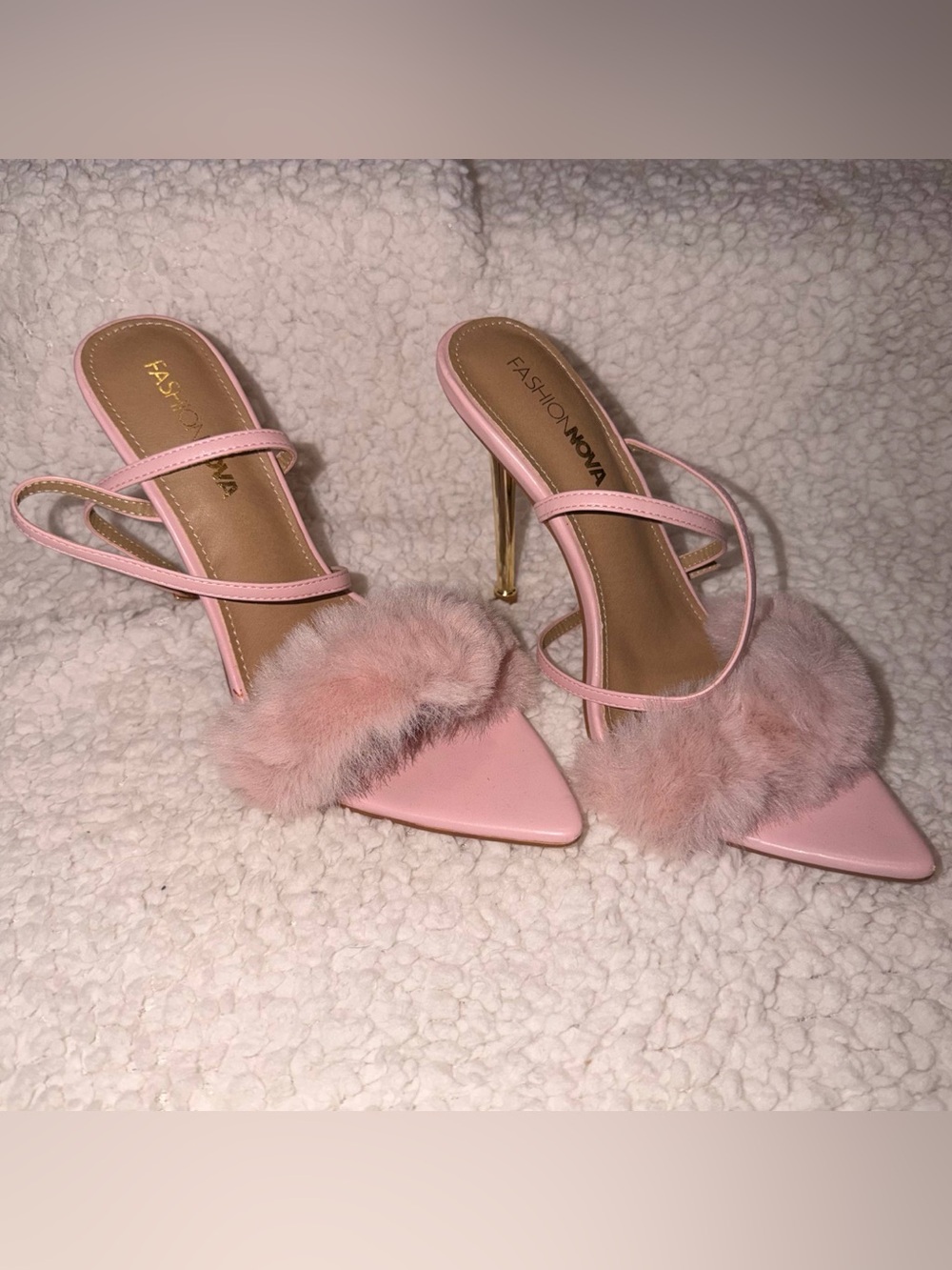 Fashion Nova Blush Pink Princess Vibes Heel